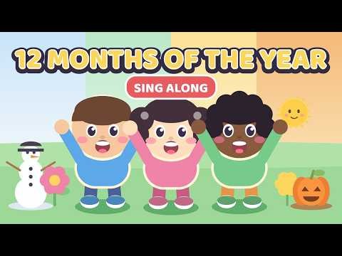 Sing Our Calendar Song 🌸☀️🍂❄️ Learn the 12 Months for Kids | Sing Alon