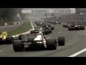 1990 F1 Belgian GP - Paolo Barilla crash heavilly at Eau Rouge