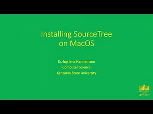 Toolchain Setup - Installing SourceTree on MacOS