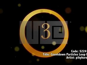 Royalty-Free Countdown Animation/ CG動画素材『カウントダウン』 - MotionElements.com