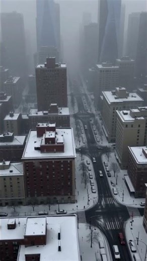 Snow storm blankets New York City, disrupting holiday travel