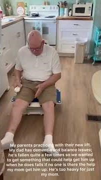 Vocic Upgrade Electric Chair Lift With Wheels, Get Up From Floor