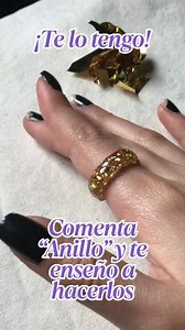 ¿Quieres crear anillos hechos con resina epoxi? ¡Te enseño desde YA! Comenta "Anillo" y te paso toda la información 👀💫🤩 #resinaepoxi #anillos #resina #anilloresina #accesorios #joyeriaconresina #joyeria | Epoxi Dreams