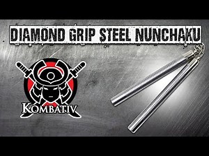 Diamond Grip Steel Nunchaku: Heavy Metal Nunchucks!