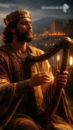 El Rey David canta el Salmo 18 #reydavid #biblia #shorts #shofar #fe