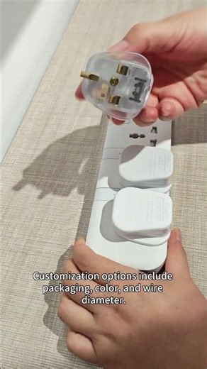 New Design Universal Power Strip with switches for Africa Asia