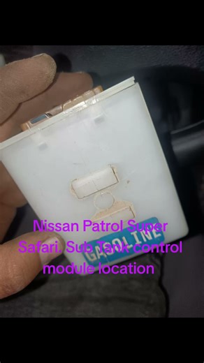 Nissan Patrol Super Safari Sub Tank control module location