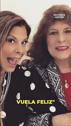 Lucha Moreno, mother of singer Mimí, has passed away | #despiertaamérica