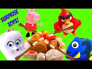 Play Doh Campfire Picnic With Secret Life of Pets Dory