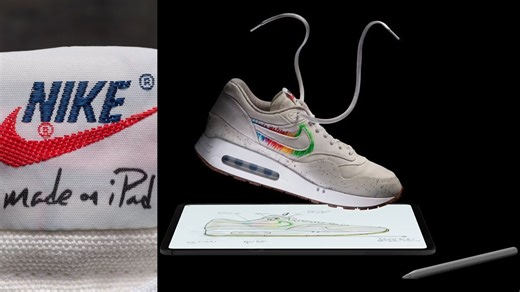 Tim Cook's ‘Made on iPad’ Nike Air Max Steals The Show At Apple’s ‘Let Loose’ Event