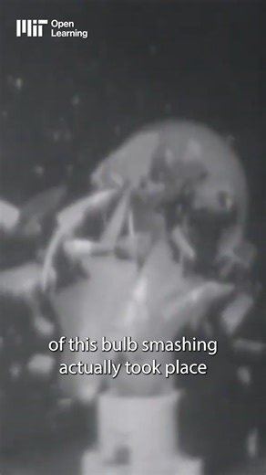 MIT Open Learning on Instagram: "Today, you can make slo-mo videos with a simple phone tap. But how did we get here? The inventions of @MIT's Harold E. "Doc" Edgerton revolutionized what's possible to get on film. Suddenly, moments over in the blink of an eye could be seen in ultra slow motion: ✅ Flapping hummingbird wings ✅ Smashing lightbulb ✅ Dropping milk "Quicker 'n a Wink" footage courtesy of @mitmuseum. Watch the Oscar-winning short film — link in bio! #SloMo #SlowMotionVideo #HaroldEdger