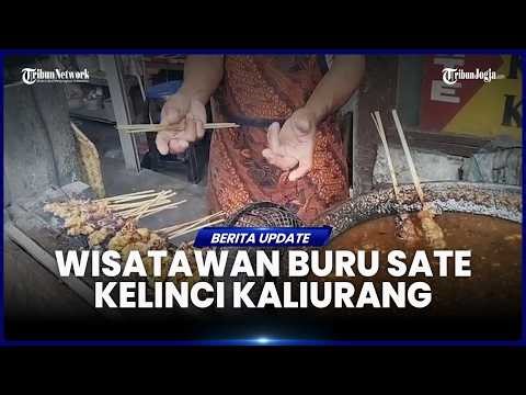SATE KELINCI DI KALIURANG DIBURU SAAT LEBARAN, BIKIN WISATAWAN KETAGIHAN & JADI LANGGANAN