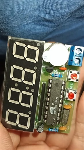 AT89C2051 digital clock