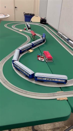 Lionel AF MoPac PA and GP7 passenger sets running at our February AGTTA meet. www.agtta.com #train