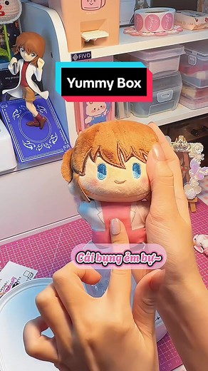 Unboxing ASMR Video Featuring Detective Conan and Haibara Ai