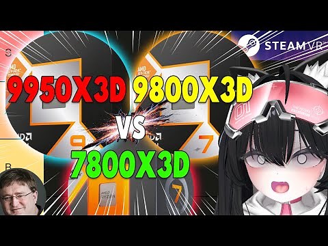 FINAL 2025 Best CPUs Tier List for Steam VR (+BONUS GPU GUIDE) #vrchat #podcast
