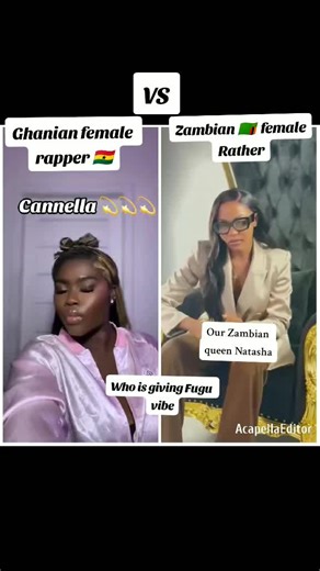 Ghanaian Female Rapper vs Zambian Female Rapper