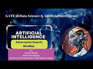 MiniMax Example Video Lecture | Crash Course for GATE Data Science and Artificial Intelligence - GATE Architecture and Planning