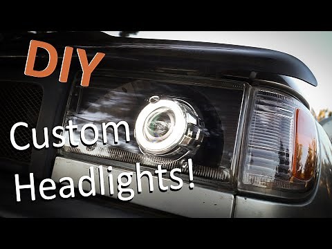 3rd Gen 4Runner RETROFITS! // Full DIY Headlights Tutorial