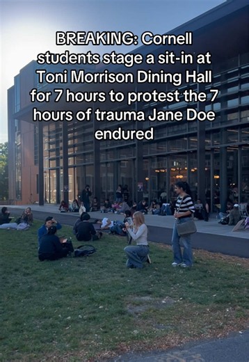 This 7 hour sit-in is accompanied by ZERO Day. An economic blackout wherein everyone on campus is encouraged to abstain from spending Big Red Bucks (on-campus currency) or money at Cornell-owned eateries and retail locations. The sit-in is a show of solidarity with Jane Doe and all survivors.