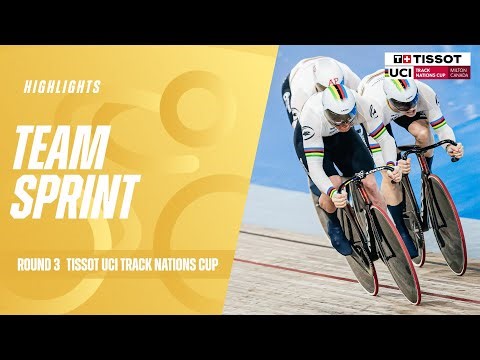 Team Sprint Highlights - Milton, Canada | 2024 Tissot UCI Track Nations Cup
