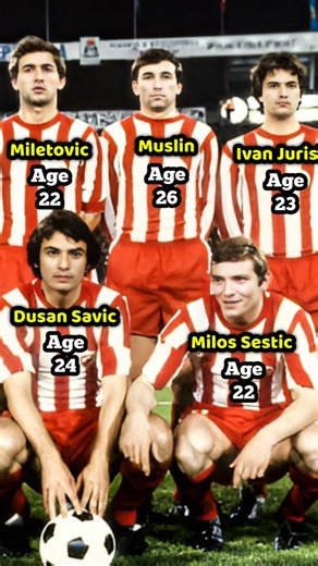 Red Star Belgrade Iconic team 1978/1979 #footballlegends #footballshorts #uefa
