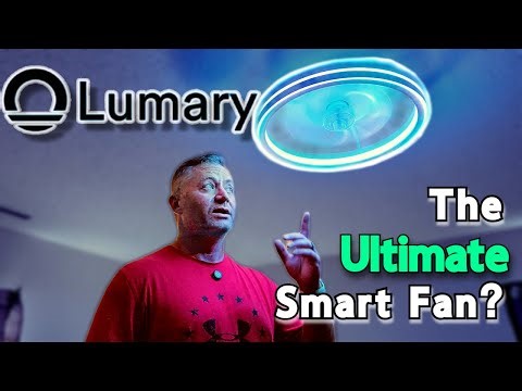 Lumary Smart Ceiling Fan Review & Installation | RGB, Bladeless & Quiet!