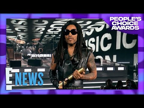 Lenny Kravitz Performs His Greatest Hits & Accepts Music Icon Award! | 2024 People’s Choice Awards