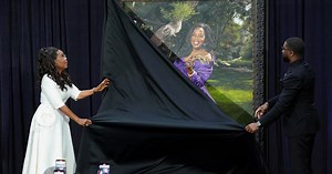 Oprah Winfrey portrait unveiled