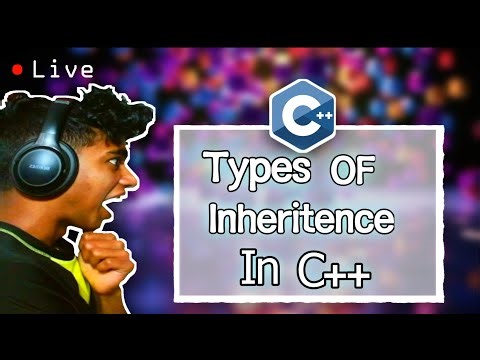 Inheritance Types in C++ |100 days of C++ (Days 40/100) | 250 Days of Programming (Day 44/250)