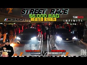 STREET RACE FASTEST Q50 VR30 VS M340 TEAM NOHESI NJ VS NY INSANE COMEBACK RACE !?