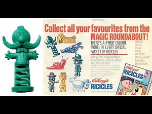 Ricicles Magic Roundabout Toy Cereal Figures (1970)