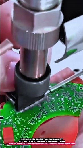 Automatic PCB Terminal Pin Soldering Machine 4 Pin Through-Hole Assembly
