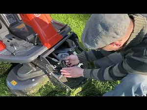 Del 2 Husqvarna Rider 213c service, svensk kort version 4k (kontroll av funktioner)