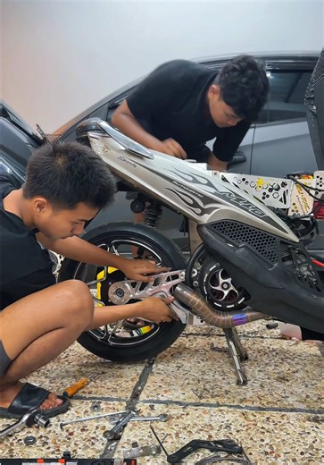 Pasang Arm di Mio: Solusi untuk Trauma Ban Belakang