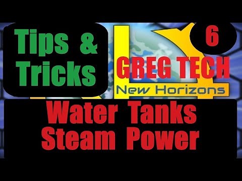 How to Water Tanks Steam Powered Machines - Ep 6 Tips & Tricks - GTNH GregTech New Horizons