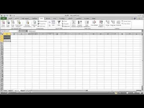 Modifying a Data Validation Range List with Naming Manager