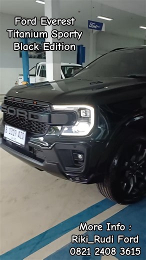 EVEREST TITANIUM SPORTY BLACK EDITION / INFO RIKI_RUDI 0821 2408 3615 #shorts #ford #everesttitanium