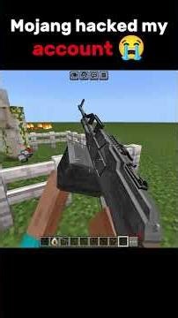 Realistic MCPE GUN mod,😱