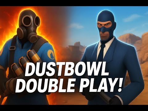 🔥 TF2 Dustbowl Teamwork Wins! Spy & Pyro Carry 2 Rounds