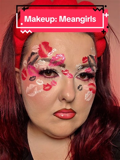 #meangirls #beautytoks #2016 #valentinesday #valentinesmakeup