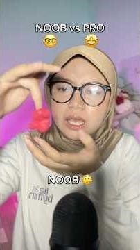 ASMR NOOB VS PRO 🔥 #asmr #asmrsounds #asmrsleep #asmrvideo