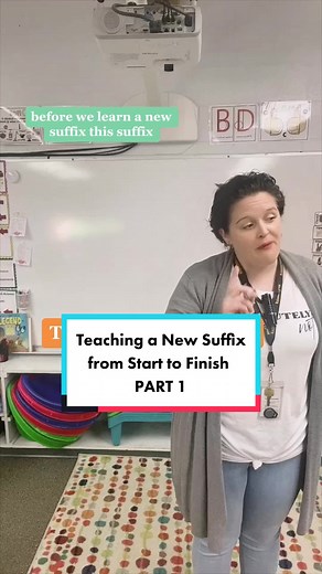 Teaching a New Suffix: Phonics and Morphology Lesson