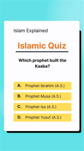 Islamic Quiz. #islamicquiz #islam #islamexplained #quiz #islamic | Islam Explained