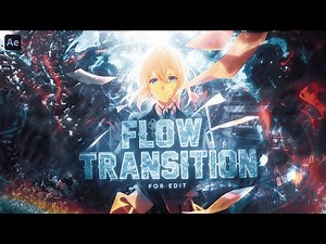 flow transition with fast glitches | After Effects AMV Tutorial