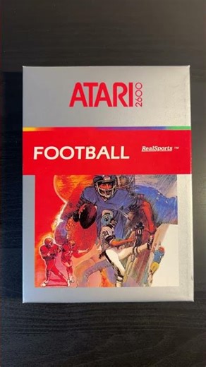 1988 RealSports Football for Atari 2600