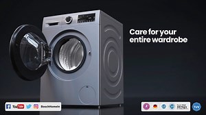 Introducing the epitome of German engineering — the all-new Bosch 9 and 10 kg Front Load Washing Machine. With a large drum capacity to accommodate your family's needs, gentle soft care paddles, innovative anti-stain technology, and more, this machine cares for your entire wardrobe. Shop now. Click the link in our bio. #BoschHomeAppliances #BoschWashingMachine #FrontLoadWashingMachine #SoftCarePaddles #AntiStainTechnology #IronAssist #CareForYourEntireWardrobe #9and10KGLoad #CareLikeABosch | Bos