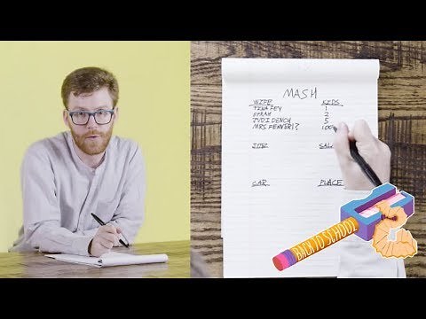 25 MASH Game Categories to Play with Friends & Family