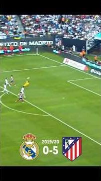 Atlético Madrid crushes Real Madrid with a historic thrashing#realmadrid VS #atleticomadrid 2019🔥