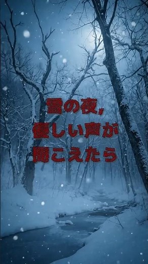 雪の夜、優しく微笑む女に近づいた結果…雪女【実話】
